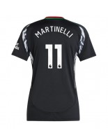 Arsenal Gabriel Martinelli #11 Venkovní Dres pro Dámské 2024-25 Krátký Rukáv